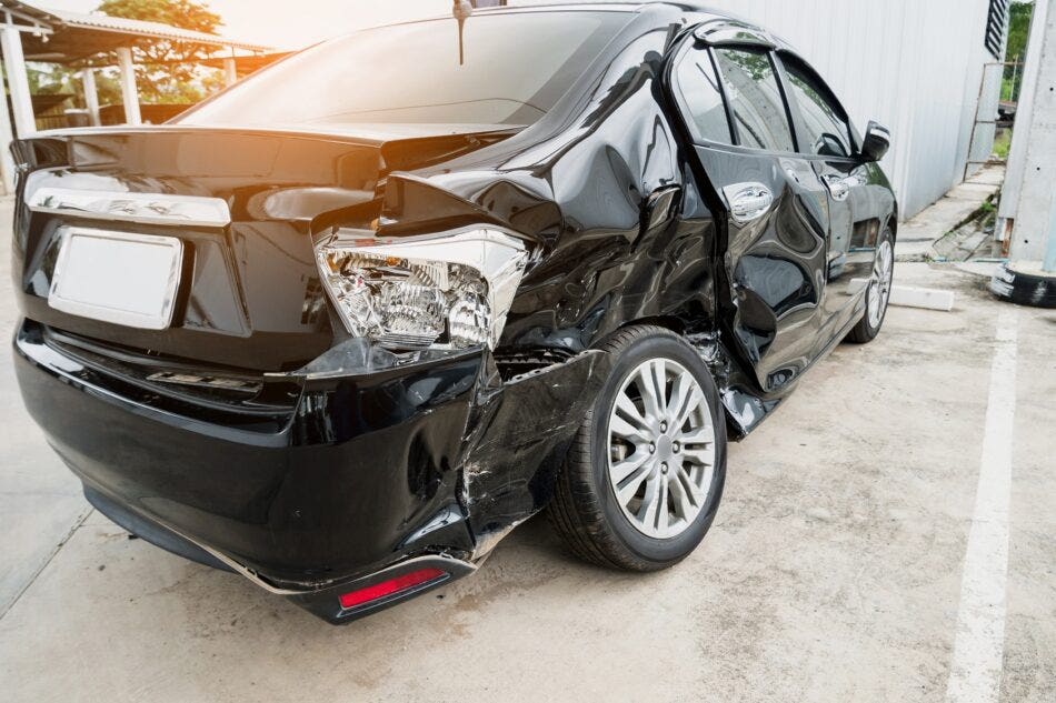 Who decides who is at fault in a car accident?