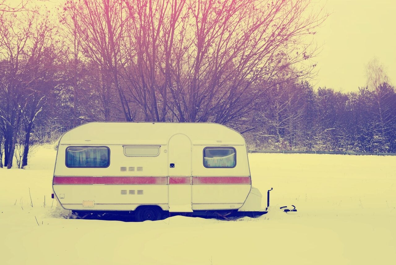 Can I leave my trailer at the RV park all winter?