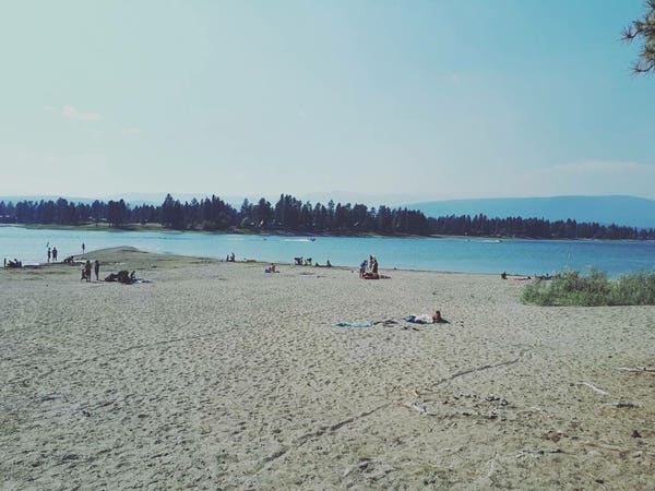 wasa lake beach