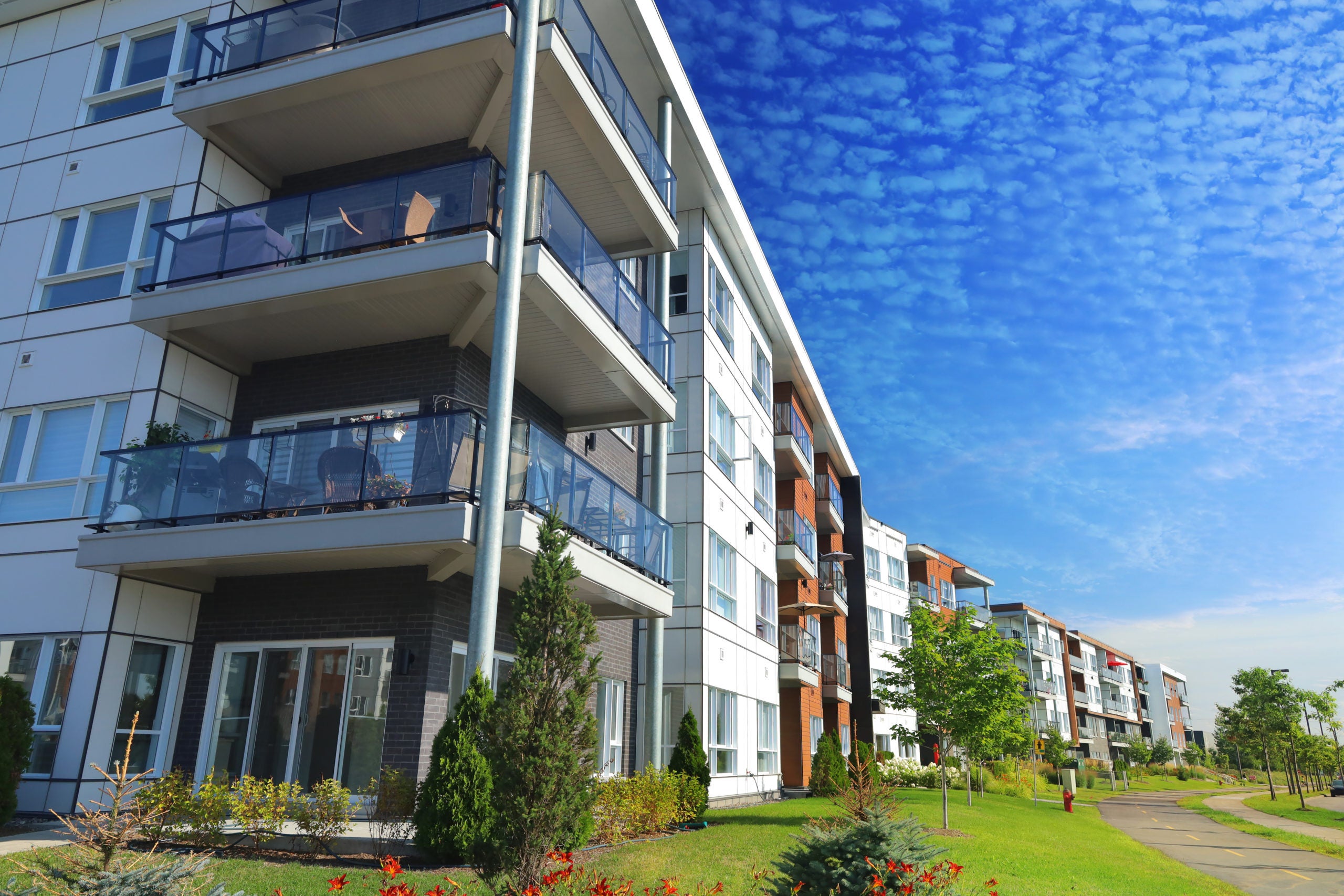 Condo exterior