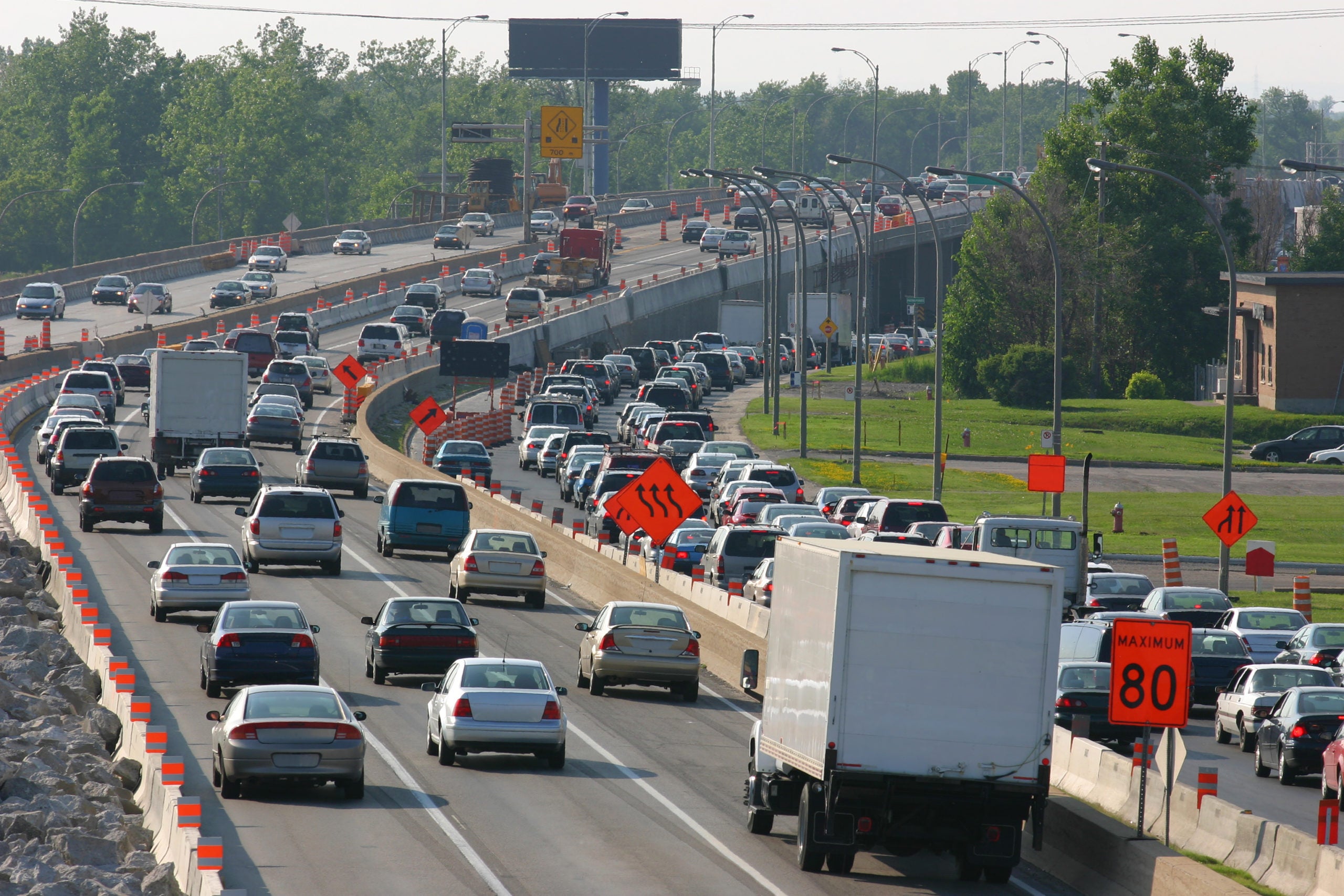 Construction zone traffic