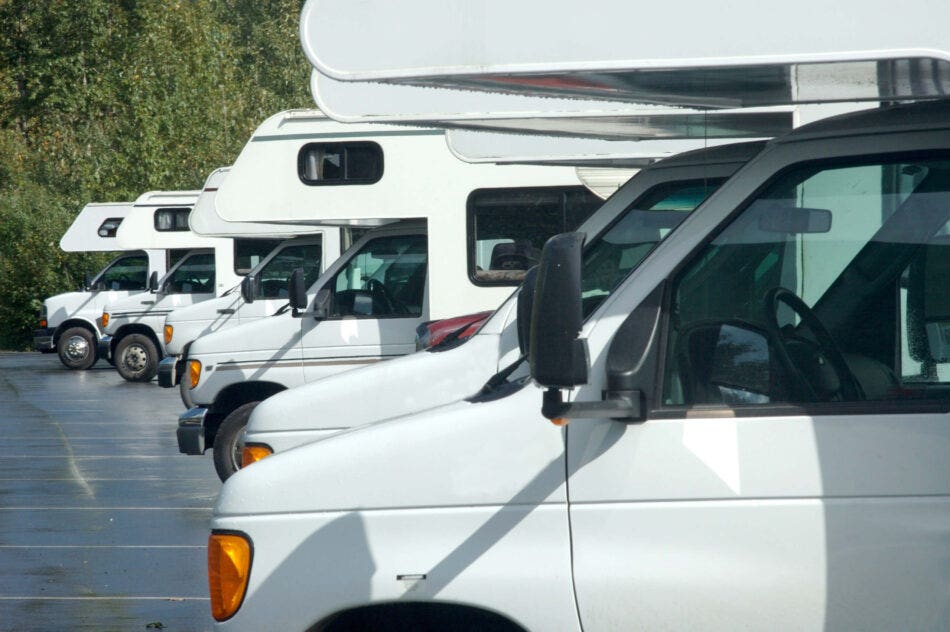 Renting an RV in Calgary