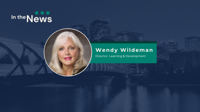 Banner image featuring Wendy Wildeman - In the News