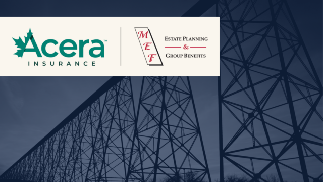 Acera Insurance x MEF Partnership Logos