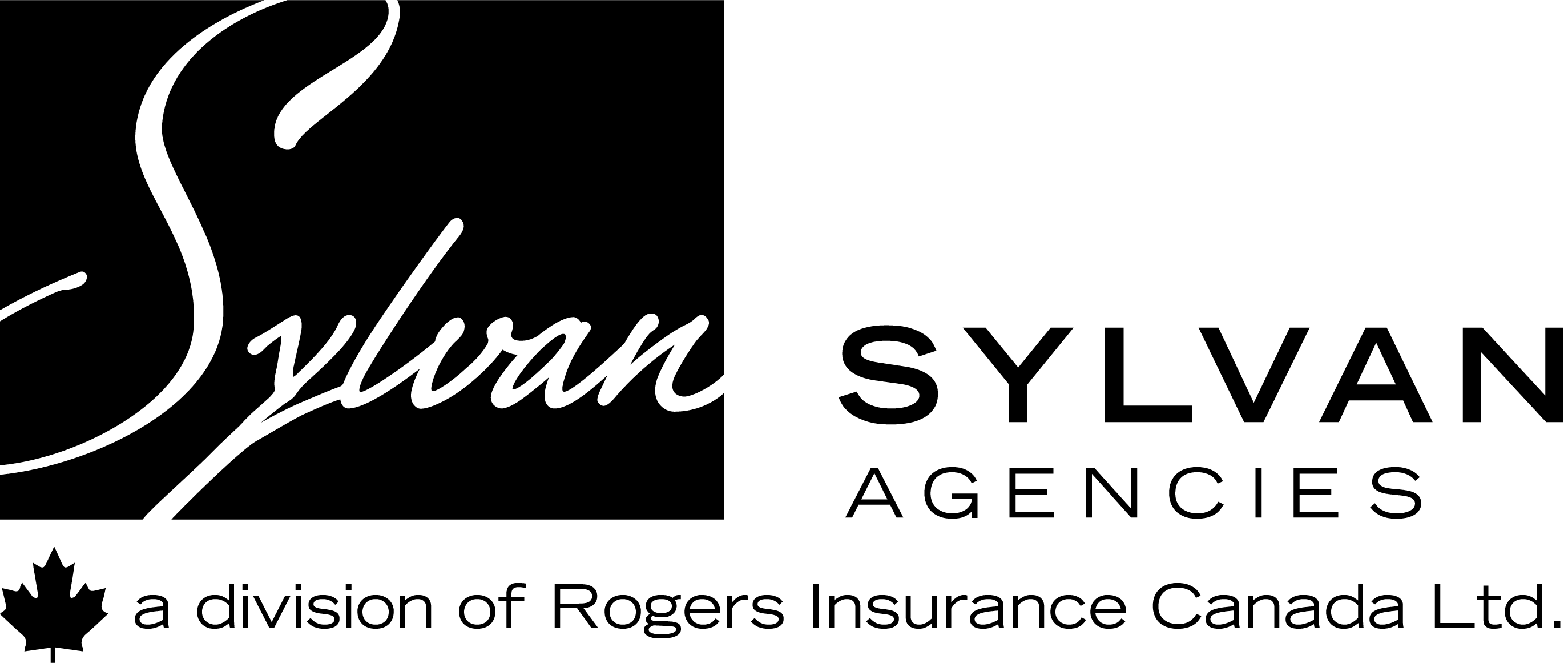 Sylvan Agencies Logo. A division of Rogers Insurance Canada Ltd.