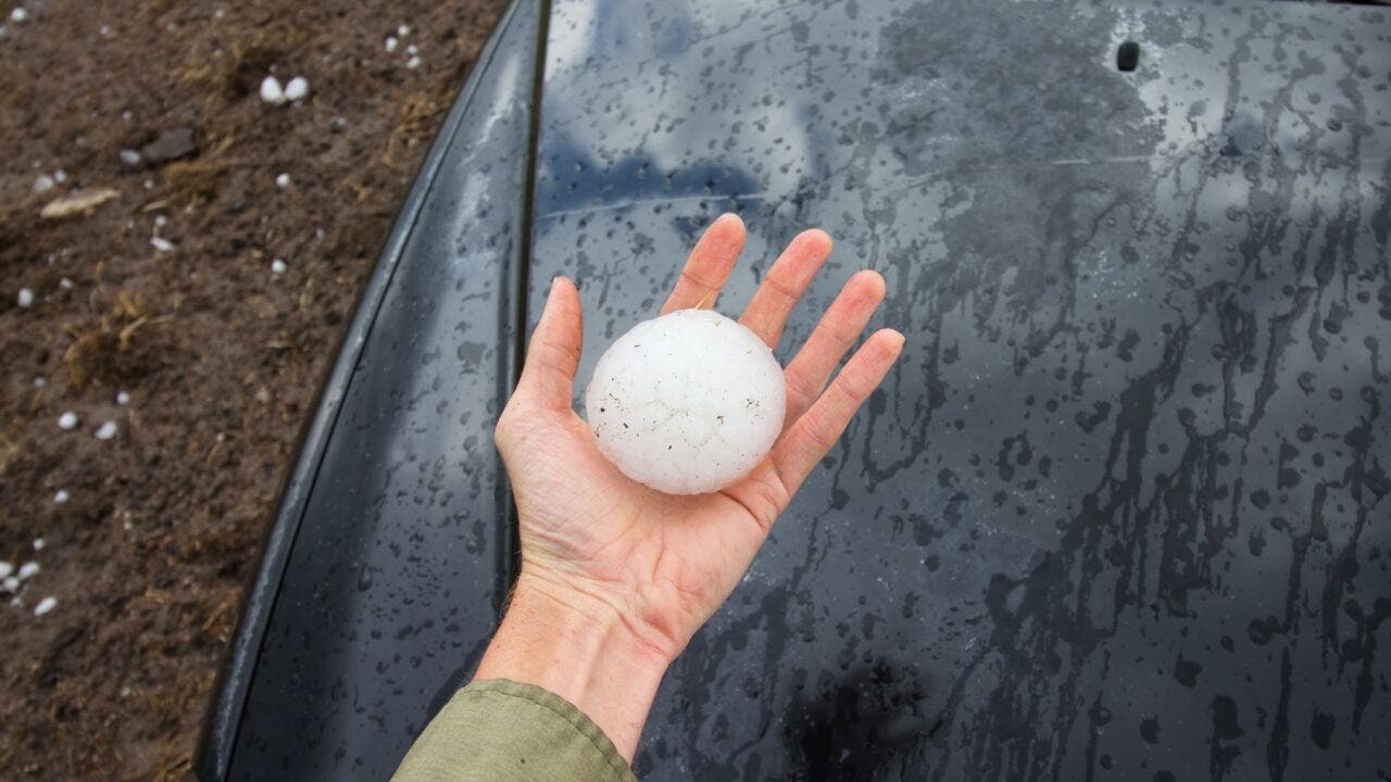 My car is a write off due to hail damage, what now?