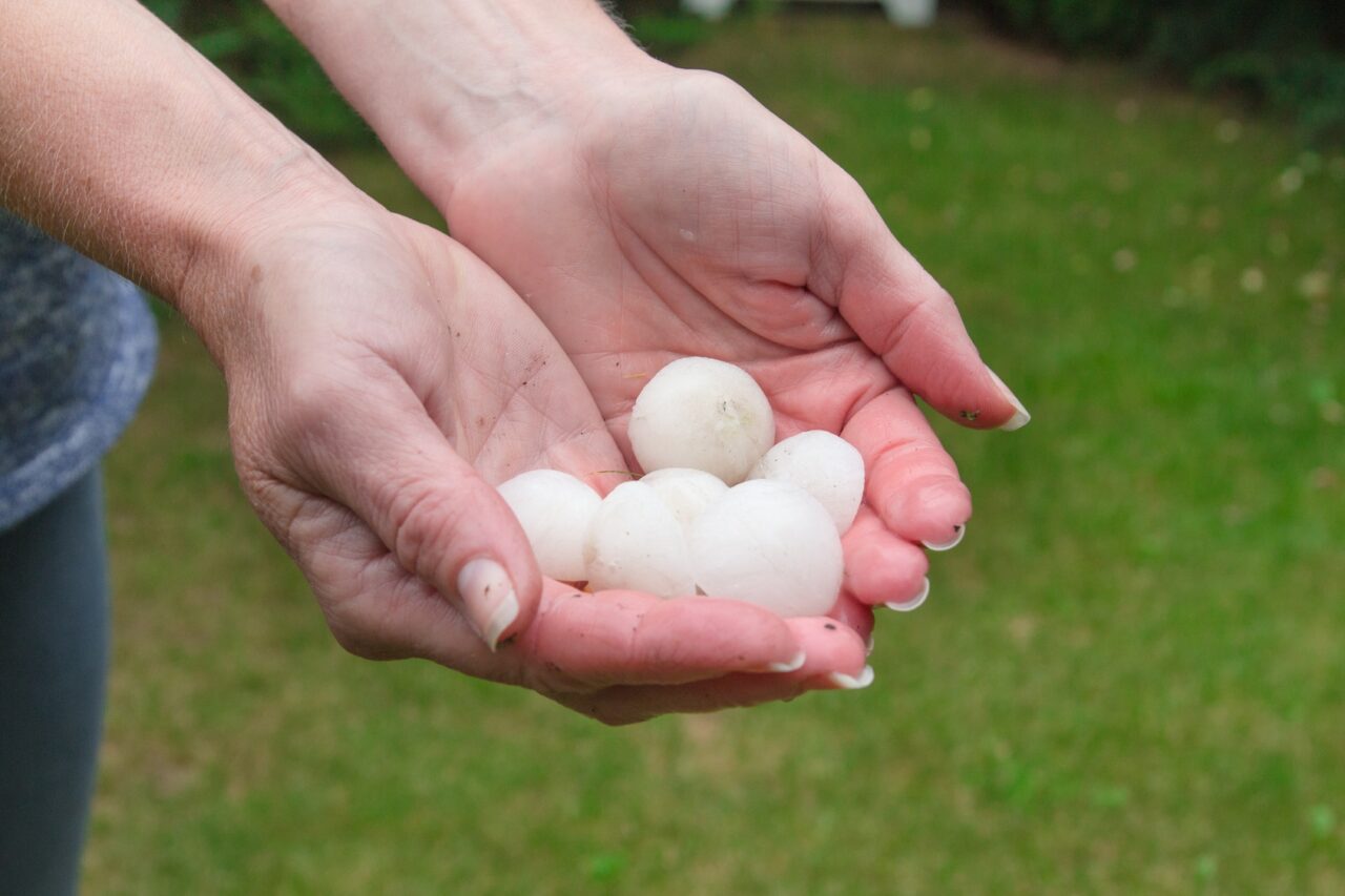 What is the Alberta hail suppression program and how does it work?
