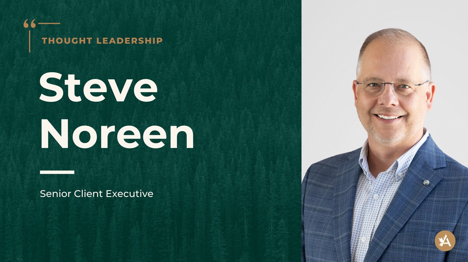 Image of Steve Noreen with his name and title of "Senior Client Executive."