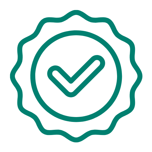 A checkmark icon that represents insurance requirements being reviewed thoroughly for clarity, fairness and enforceability. 