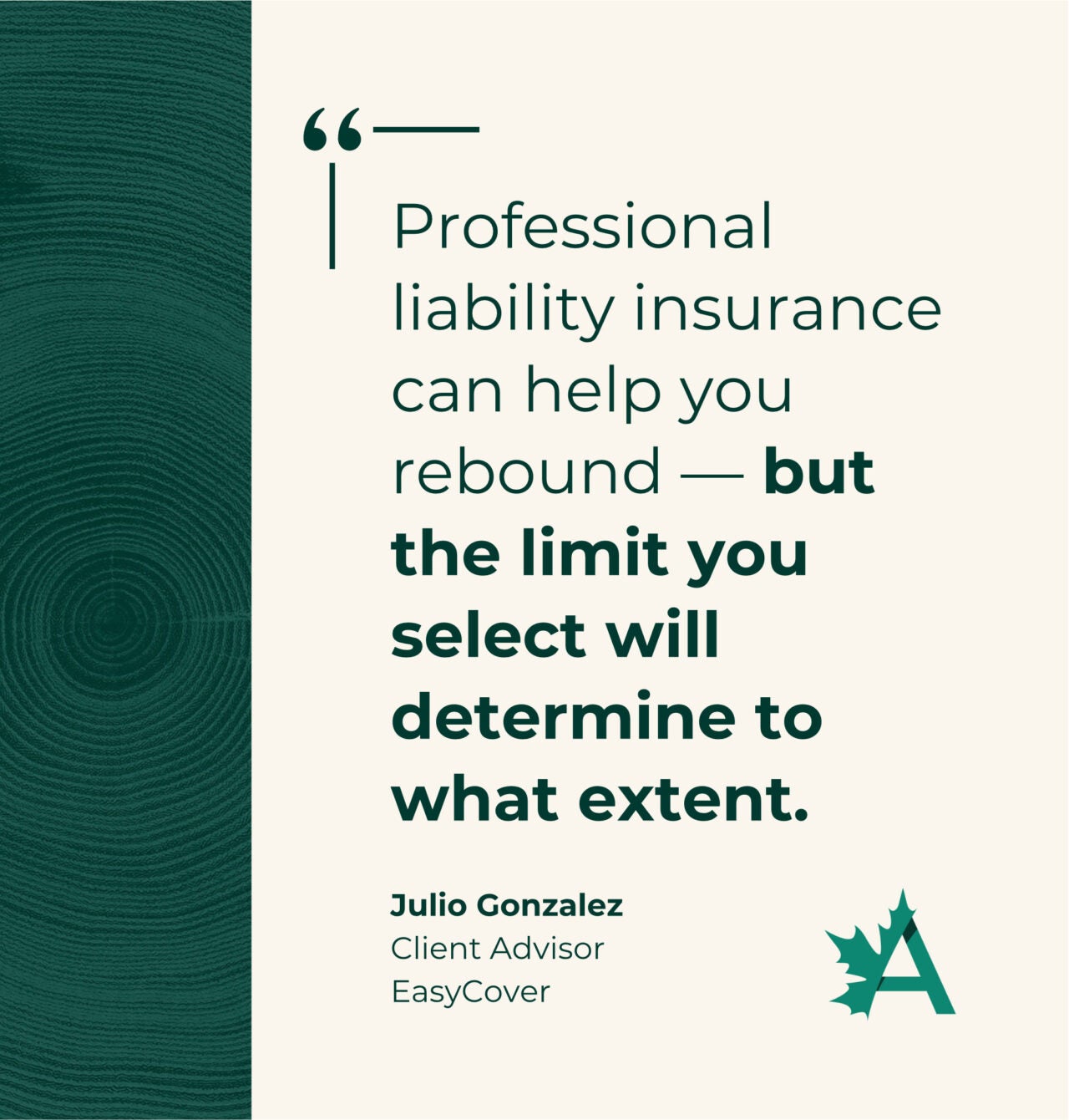 Pullquote from Julio Gonzalez