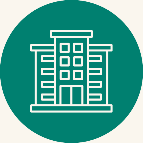 Building icon representing real estate investment trusts