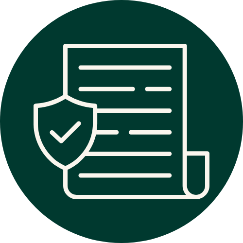 Contract clause icon
