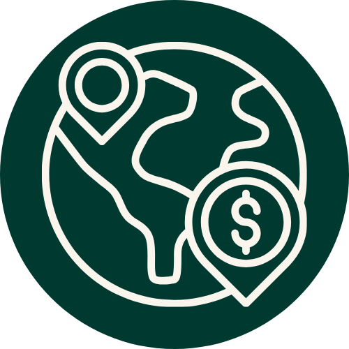 Geopolitics embedded as business risk icon