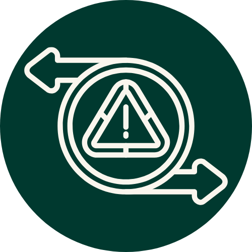 Risk transfer icon