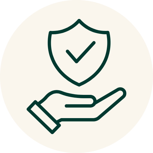 Cyber insurance icon