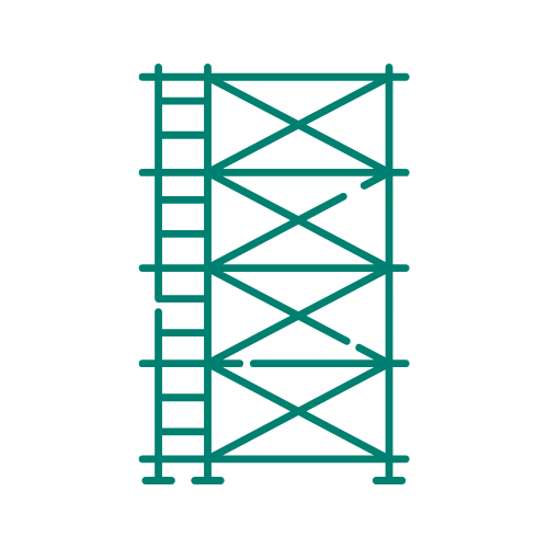 scaffolding icon to represent temporary works