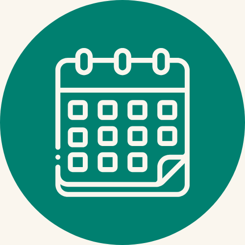 a calendar icon representing accounts receivable